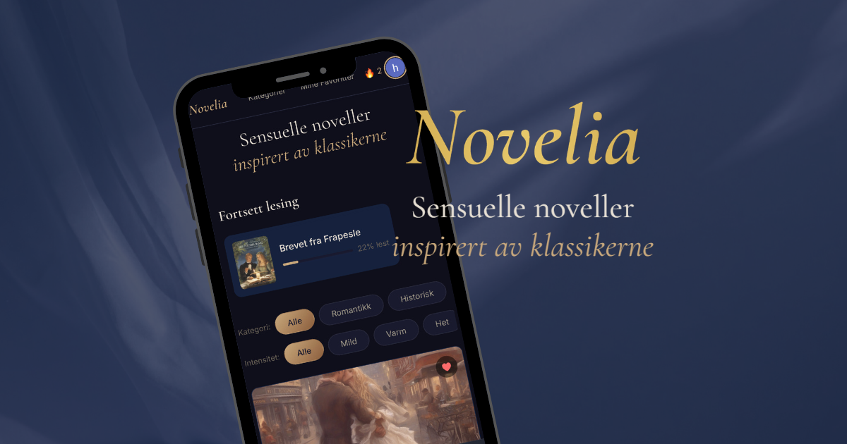 Skjermbilde av Novelia