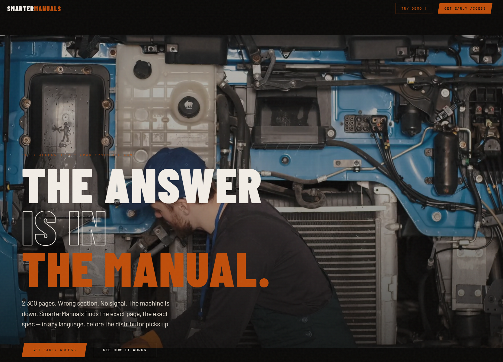 Skjermbilde av SmarterManuals