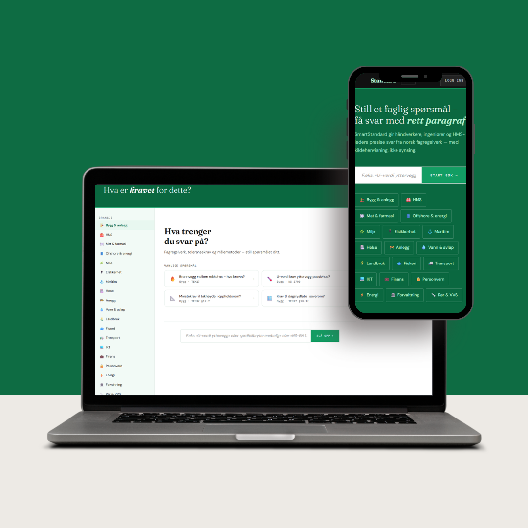 Skjermbilde av Smart Standard